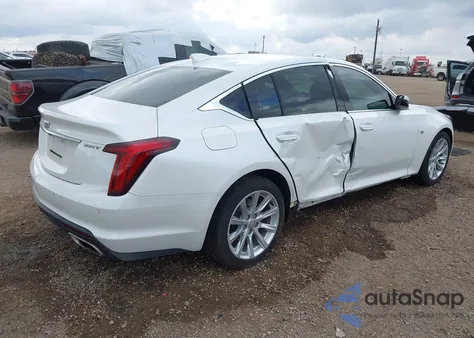 2023 Cadillac Ct5 Luxury from USA, damaged, VIN 1G6DM5RK2P0103344
